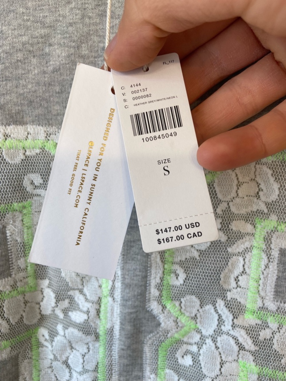 NWT L*Space Anthropologie Legend 98 Oversized Sweatshirt Sz Small - Picture 6 of 13